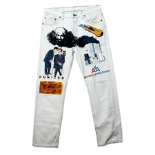 Vintage Levi  s 501 9/11 World Trade Center Terrorist Bush Bin Laden Denim Jeans