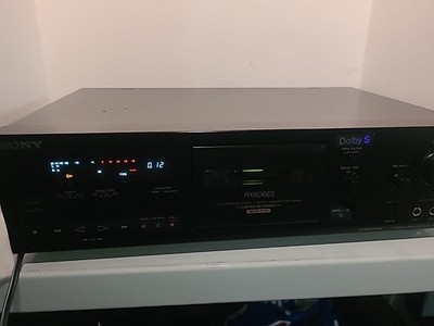 Sony TC-RX606ES Dolby B,C,S Cassette Deck. Fully Tested And Working 