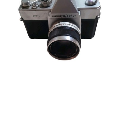 Vintage Mamiya Sekor 500 TL Camera Mamiya Sekor 50mm Lens  UNTESTED