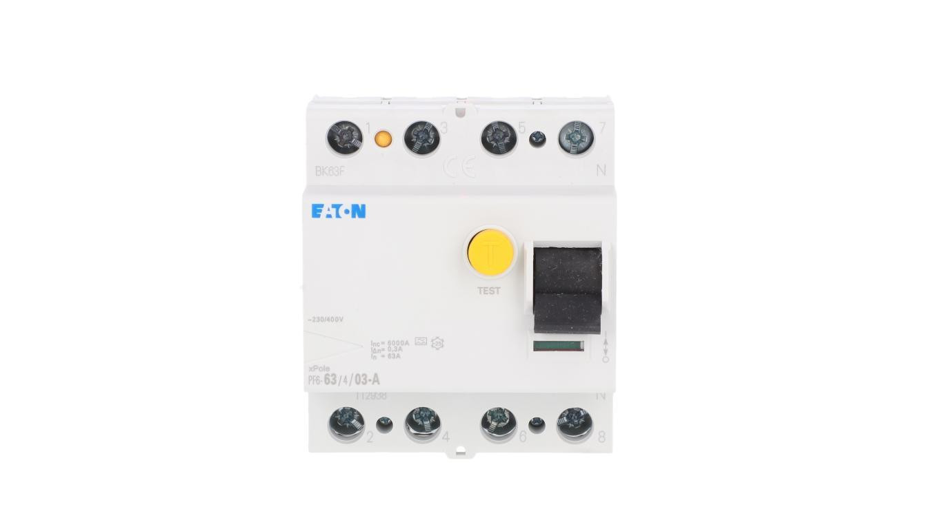 RCD 4P 63A 0.3A type A PF6-63/4/03-A 112938