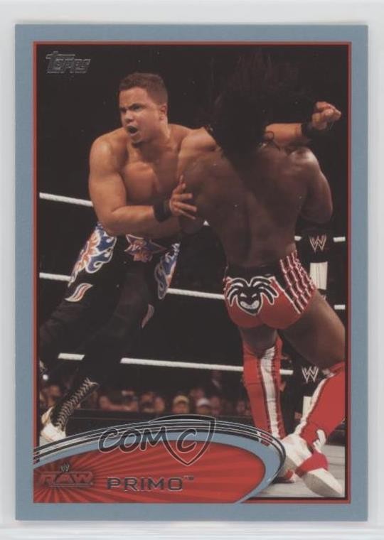 2012 Topps WWE Blue Primo #57 1j8