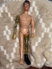 Vintage 1975 GI Joe Adventure Team Mike Powers Atomic Man Bionic 12" Figure