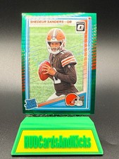 2025 Donruss Optic - Shedeur Sanders - Green Hyper Prizm - (RC)