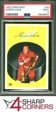 1962 PARKHURST #30 GORDIE HOWE RED WINGS HOF PSA 9