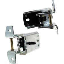 Pair Set of 2 Door Hinges Front Driver & Passenger Side Lower Left Right