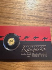 2018 AUSTRALIA GOLD 0.5g 2$ “KANGAROO” KÄNGURU