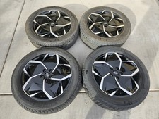 Hyundai Ioniq 5 2022 2023 70723 95307 OEM wheel/tire Set 19 x 7.5 Gloss Black
