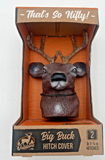 Outdoors Big Buck Tow Hitch Ball Cover Slip On Rubber Buck Deer Head 1 78 2