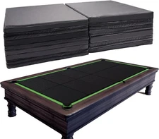 Pool Table Insert Mat for Protection Billiard to 8', black 
