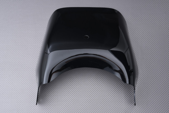 Bulle Suzuki DR 250 en polycarbonate pour réduire la fatigue liée au vent
