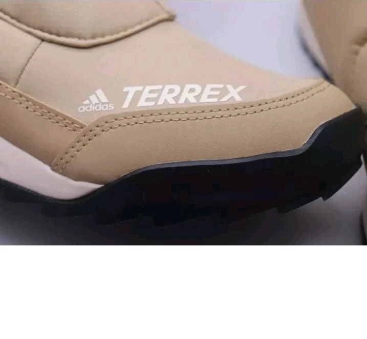Adidas Terrex Choleah COLD.RDY FZ3006 Winter Hiking Snow Boots Beige uk 4 - Image 4 of 4