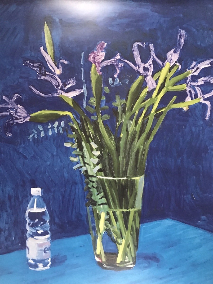 David Hockney - Iris With Evian Bottle Original Vintage