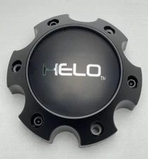 *USED Helo Satin Black Wheel Center Cap SCREWS NOT INCLUDED 1079L145HE1SB