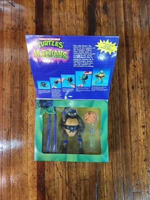 MISPRINT Playmates Teenage Mutant Ninja Turtles Mutations Mutatin Donatello TMNT