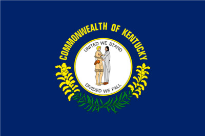 Kentucky State Flag Art Wall Indoor Room Outdoor - POSTER 20x30