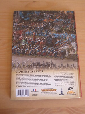 Livre D'armée Warhammer Hommes Lézards V8 (2013) – Games Workshop – FR