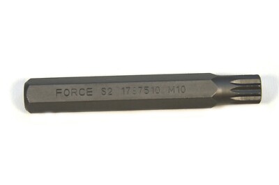 M 10 Lang 75 mm Innenvielzahn Antrieb 10 mm Einsatz Vielzahn Spline Biteinsatz
