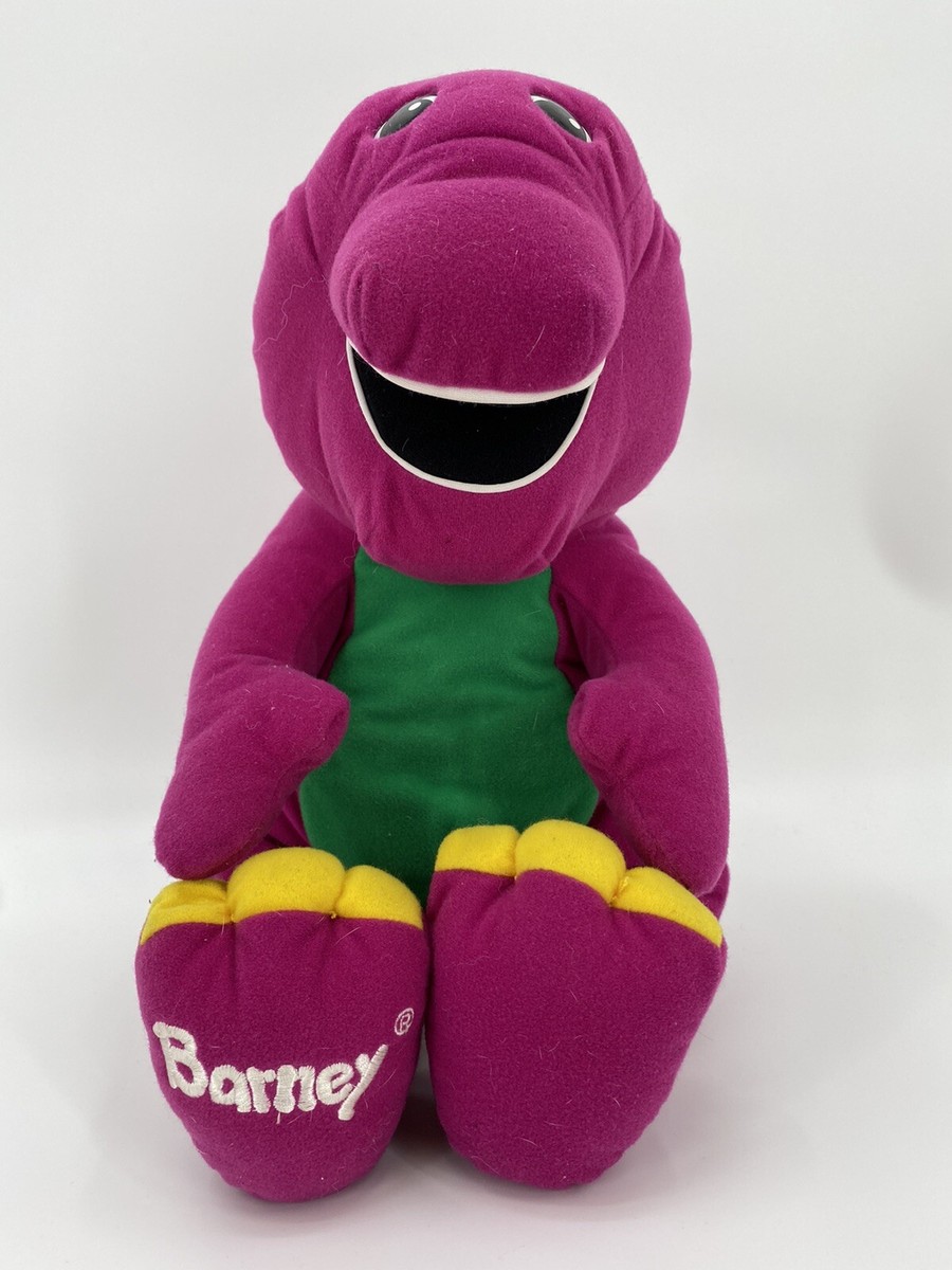Vintage 1996 Hasbro Playskool Barney Talking Plush