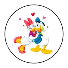 30 DUCK ENVELOPE SEALS LABELS STICKERS PARTY FAVORS 1.5" ROUND