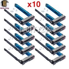 10Pc 651687-001 2.5" SFF Tray Caddy 651699 For HP Gen8 Gen9 DL380p DL388 DL360p
