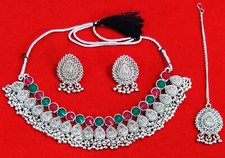 Tribal Belly Dance Fashion Festival Hot Sari Necklace /With head piece Jewelry