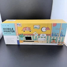 HPRT MT810 Bluetooth Wireless Portable Thermal Inkless Compact Printer, Black