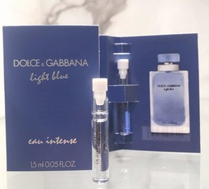 light blue intense d&g