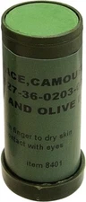 Olive Drab/Black Camouflage NATO Face Paint Stick