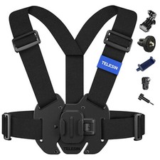 Quick Release Clip-On Chest Mount Harness Chesty Strap for GoPro DJI Insta360