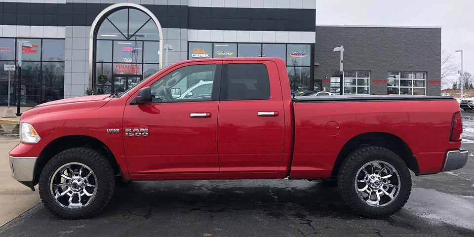 20" Vision Off-Road 415 Bomb Chrome Wheel 20x9 5x5 For Jeep Truck 5 Lug Rim 10mm - Image 3 of 4