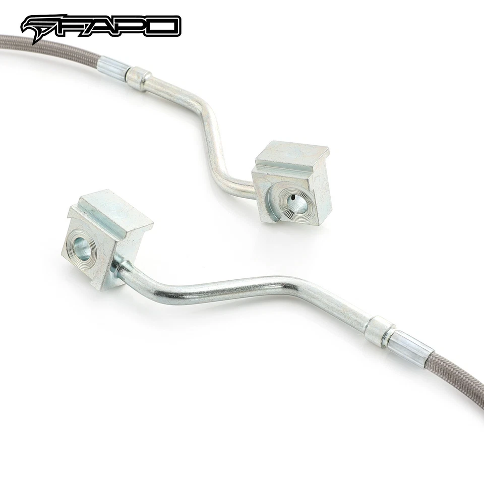 FAPO 全套 4-6 英寸加长制动线适用于福特 F-150 XLT 野马 1980 - 1996 — 第 4/4 张图片