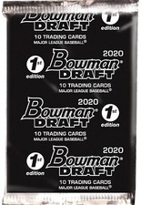 2020 Bowman Draft 1st First Edition Baseball Sealed Pack Pete Crow Armstrong RC