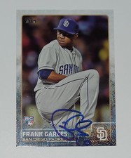 FRANK GARCES SIGNED AUTO'D 2015 TOPPS CARD #US367 SAN DIEGO PADRES SEIBU LIONS