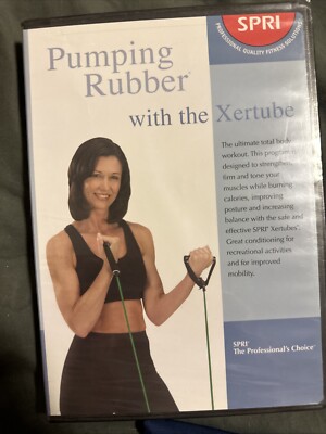SPRI PRX-DVD Pumping Rubber with the Xertube Keli Roberts New Fitness Video