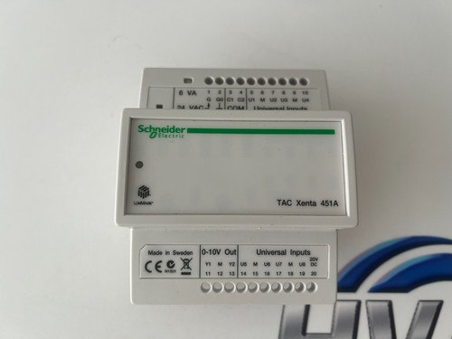 Schneider Electric TAC Xenta 451A V1.14 / 007302850 digital input output module - Picture 2 of 8