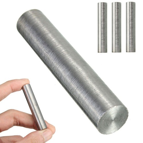 1x 99,95% Tungstène W Tige Métal Diamètre 2/5" Pouces 10mm ,Longueur 2" Pouces 50mm