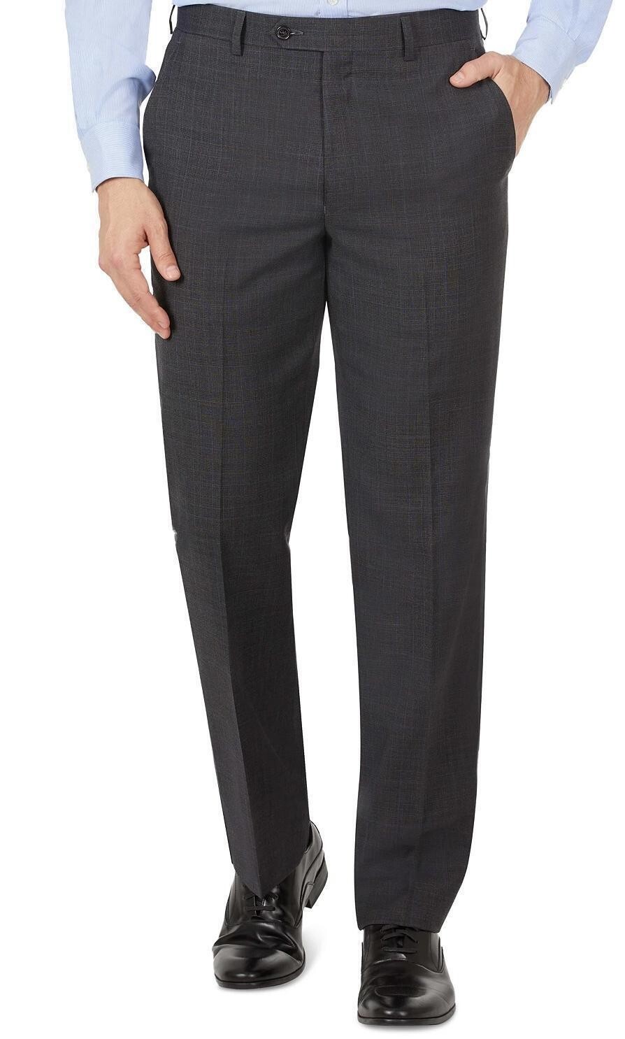 Ralph Lauren Mens Dress Pants 38x34 Gray Blue Plaid UltraFlex Classic Fit  NWT | eBay