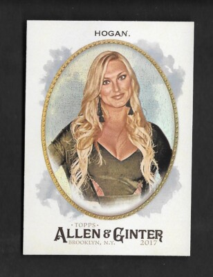 2017 Allen & Ginter  BROOKE HOGAN Silver Portrait Foil - MEDIA PERSONALITY- #20