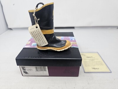 JUST THE RIGHT SHOE- Firefighter 25312 Boot With Certificate