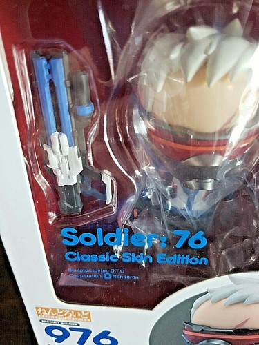 Good Smile Nendoroid 976 Overwatch Soldier: 76 Classic Skin Edition New! - Picture 3 of 8