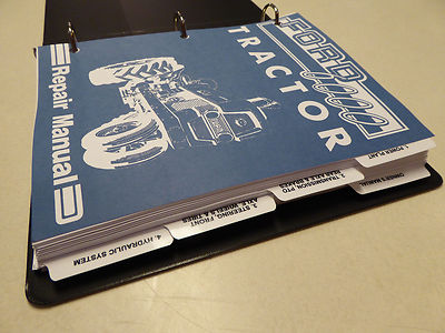Ford 6000 Tractor Service Manual Repair Shop Book & Owners/Operators
