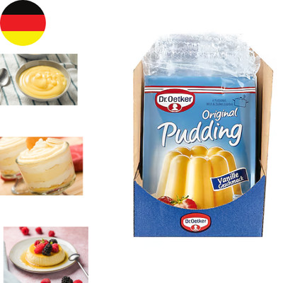 Dr. Oetker Vanillepudding, 13er Pack, für 3 x 500 ml Milch, cremiger Dessertgenu