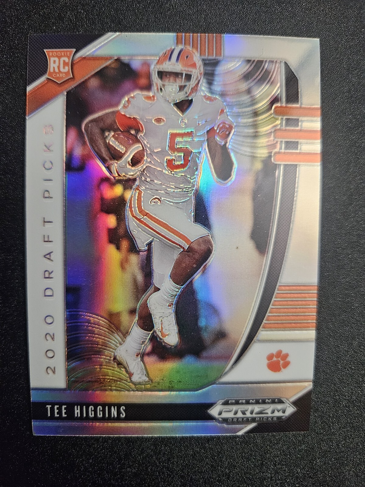 2020 Panini Prizm Draft - Draft Picks Rookies Silver Prizm #107 Tee Higgins (RC)