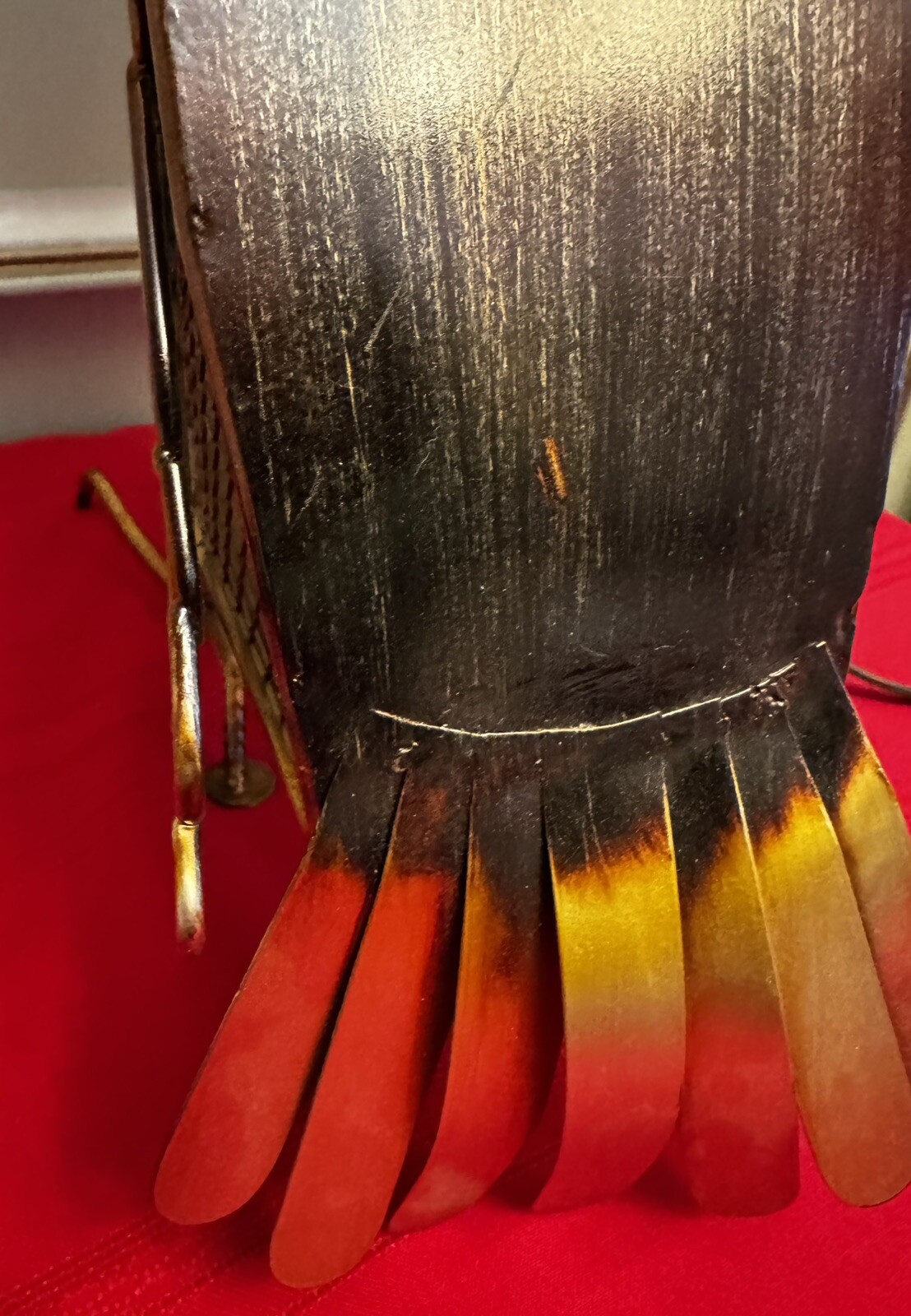 Deco Breeze American Eagle Table Top Figurine Metal Electric Fan 17" H WORKS