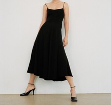 ZARA DRESS LINEN BLEND SIZE M