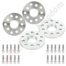 4) 10mm Wheel Spacers 5x100mm or 5x112mm For Audi A3 S4 TT VW Beetle Jetta 5lug