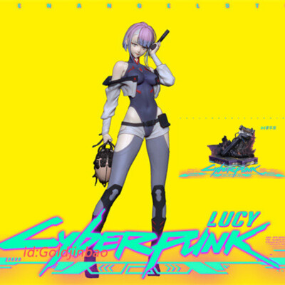 FA studio Cyberpunk Lucy Resin Model Lucyna Kushinada 1/6 New In