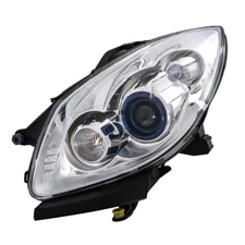 Silscvtt Left Headlight For 2008-12 Buick Enclave Driver Side HID Chrome W/o AFS