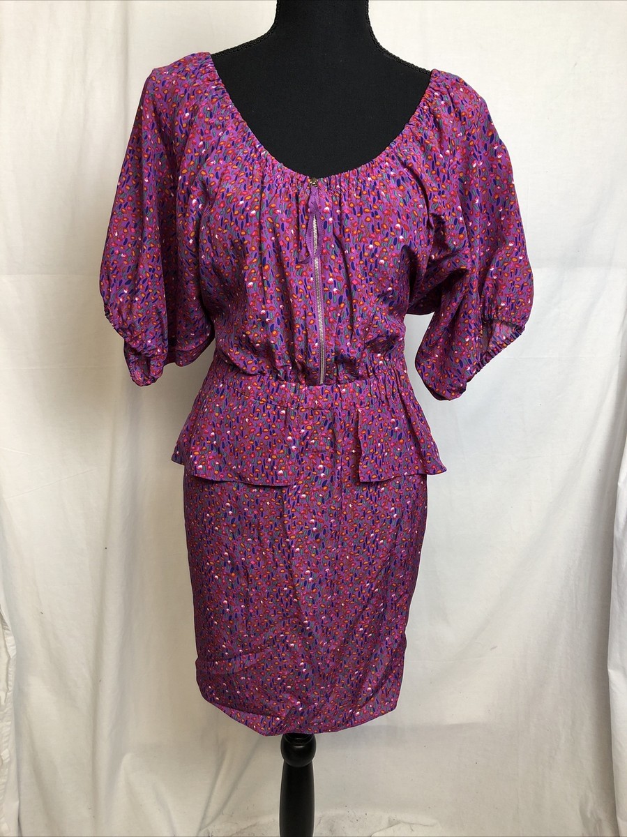open lace back dress Rebecca Taylor
