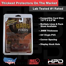 20 PACK HPD PROTECTOR CASE JOHNNY LIGHTNING / AUTOWORLD .8MM HEAVY DUTY